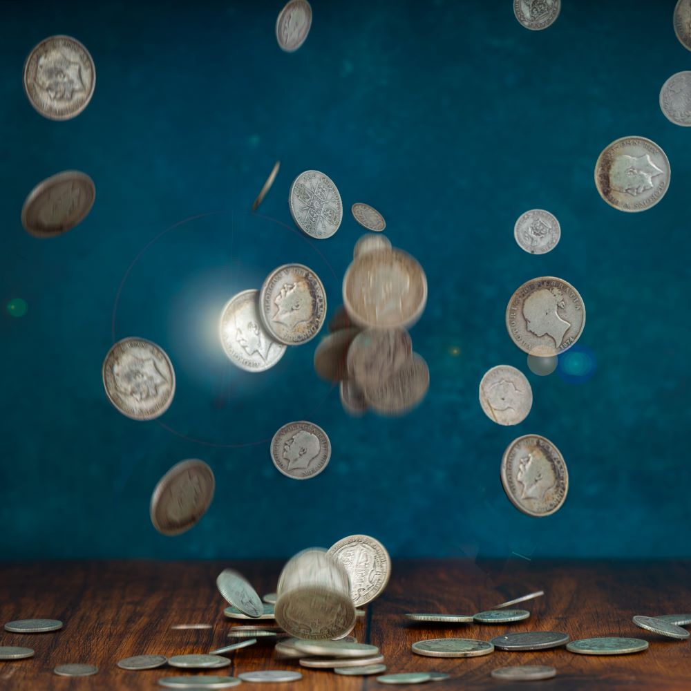 Coins, Banknotes & Stamps