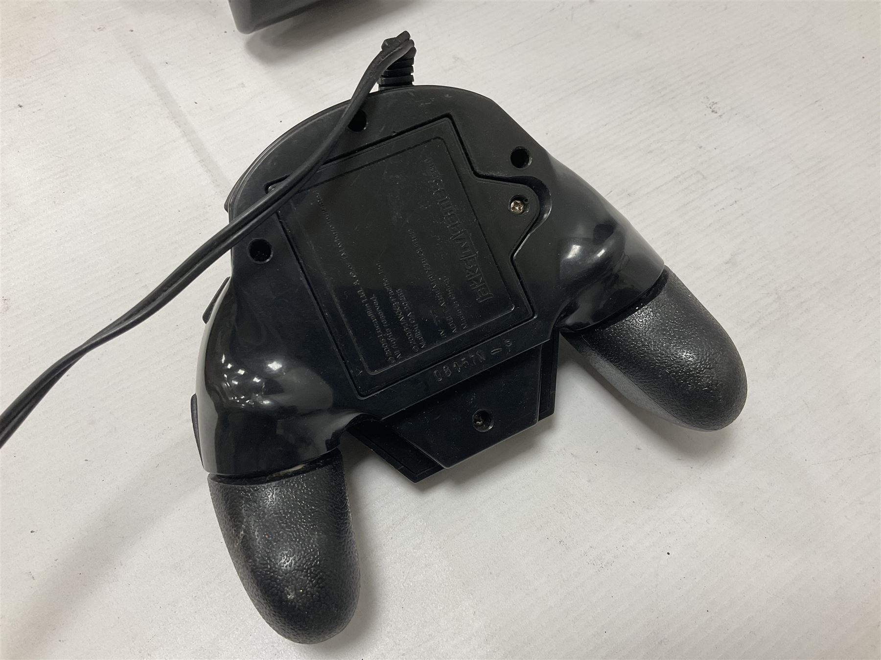 Star Wars - Darth Vader Dolby TV/DVD player with Lightsaber TV remote, JakksTVGames 2005 games controller and replacement AC adapter 