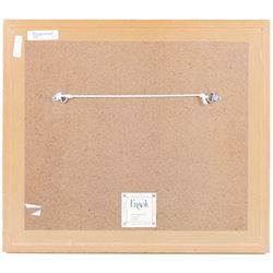 Edith Brearey Dawson (née Robinson) (British 1862-1928): Yellow Anemones, watercolour unsigned 22cm x 26cm
Notes: Edith was the daughter of a Quaker Schoolmaster living in Scarborough as early as 1881, she studied under Albert Strange at the Scarborough School of Art, exhibiting at the Royal Academy and the RBA between 1889 and 1893. She married fellow artist Nelson Ethelred Dawson in 1893 then moving to London she mostly abandoned painting in favour of metal and enamel work.