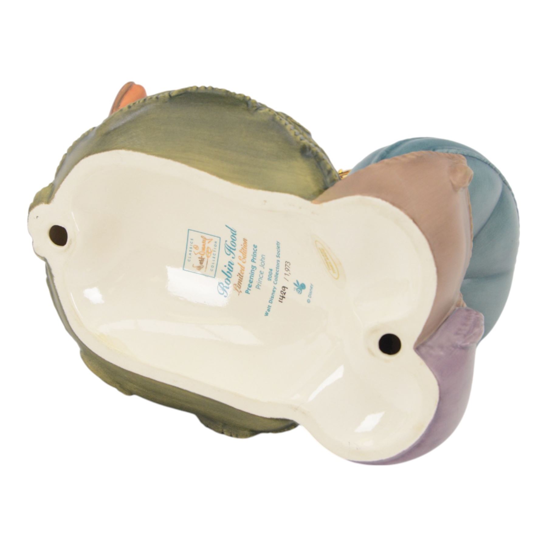 Four Disney Classics Collection figures, comprising Bold Bernard, Preening Prince, Goodbye Father and Say Hello to Figaro, all boxed with certificates of authenticity