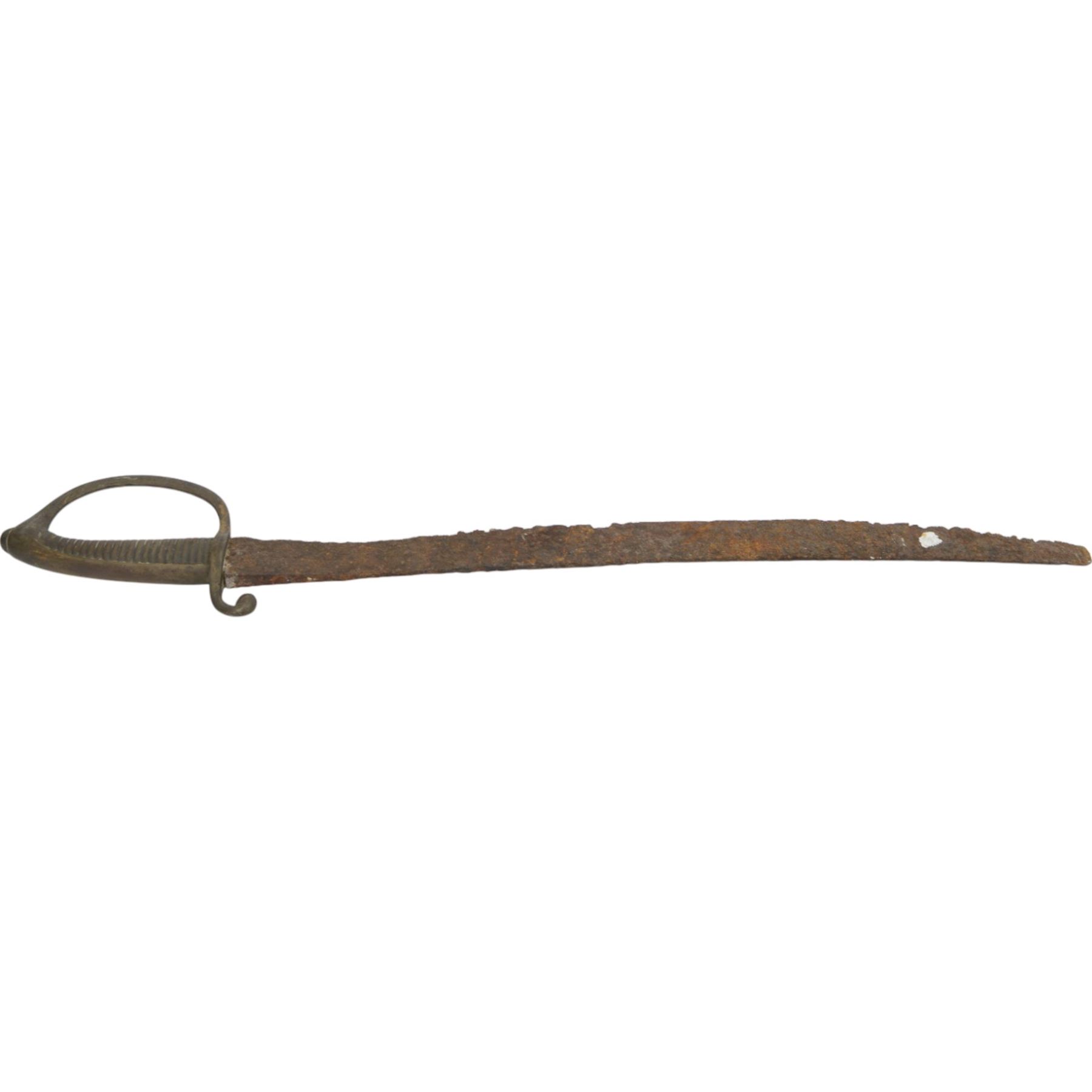 French Bayonet, with metal scabbard, together with two other bayonets, Kyhber sword and other swords and weapons 