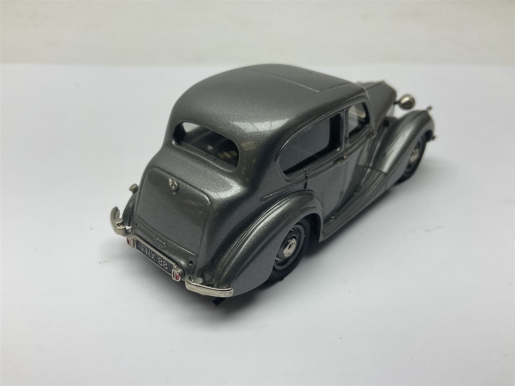 Three Lansdowne Models 1:43 scale models - 1965 Humber Sceptre MkII Four Door Saloon; 1970 Hillman Avenger 4-Door De Luxe (Firebrand Red); and 1945 Sunbeam Talbot Ten (Gunmetal Grey); all boxed (3)