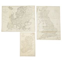 Thomas Bowen (Welsh 1733-1790): 'A New and Accurate map of Ireland' 'Great Britain' and 'E...