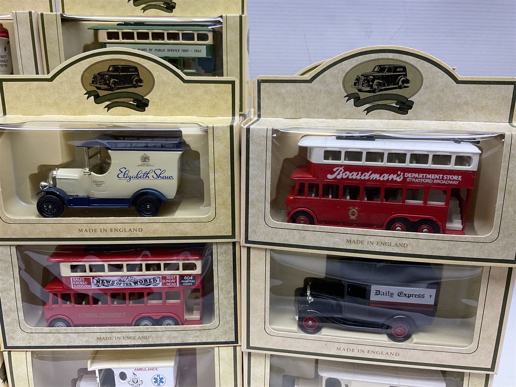 Fifty-five Lledo/ Days Gone Promotional die-cast models, all boxed (55)