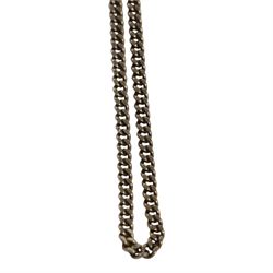 Two 9ct gold necklace chains, both hallmarked