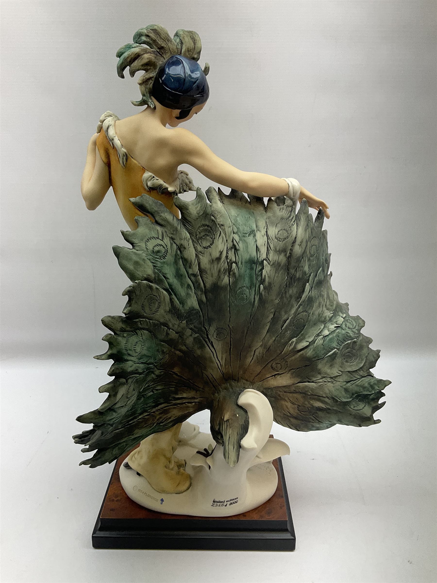Giuseppe Armani Florence limited edition Isadora figure group, 2315/3000, no. 0633C, H47cm