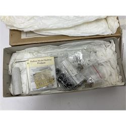 ‘00’ gauge - six model railway locomotive building kits comprising DJH Models CR/LMS/BR Wemyss Bay 4-6-2 Tank 944 Class, Caley Coaches CL4 Caledonian Railway Class 104 0-4-4T and CL2 Caledonian Railway Class 812 & 652 0-6-0 loco and tender, Mallard Models GWR 517 Class 0-4-2T body and chassis kit, Tru-Cast SR Class USA Tank locomotive and Pro-Scale LNWR Coal Tank; in original boxes 