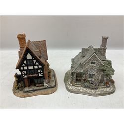 Eleven Lilliput Lane models, to include St Marks, Rose Cottage, Puffin Row, Village School, Swan Inn etc, all boxed
