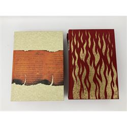 Folio Society - nineteen volumes including Life, The Dead Sea Scrolls, The World of the Odysseus, The Trial of the Templars, etc
