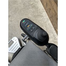 BC-EA8000 Electric Wheelchair Lightweight Foldable Electric Wheelchair, Portable Electric Wheelchair, with two batteries charger tools and remote.