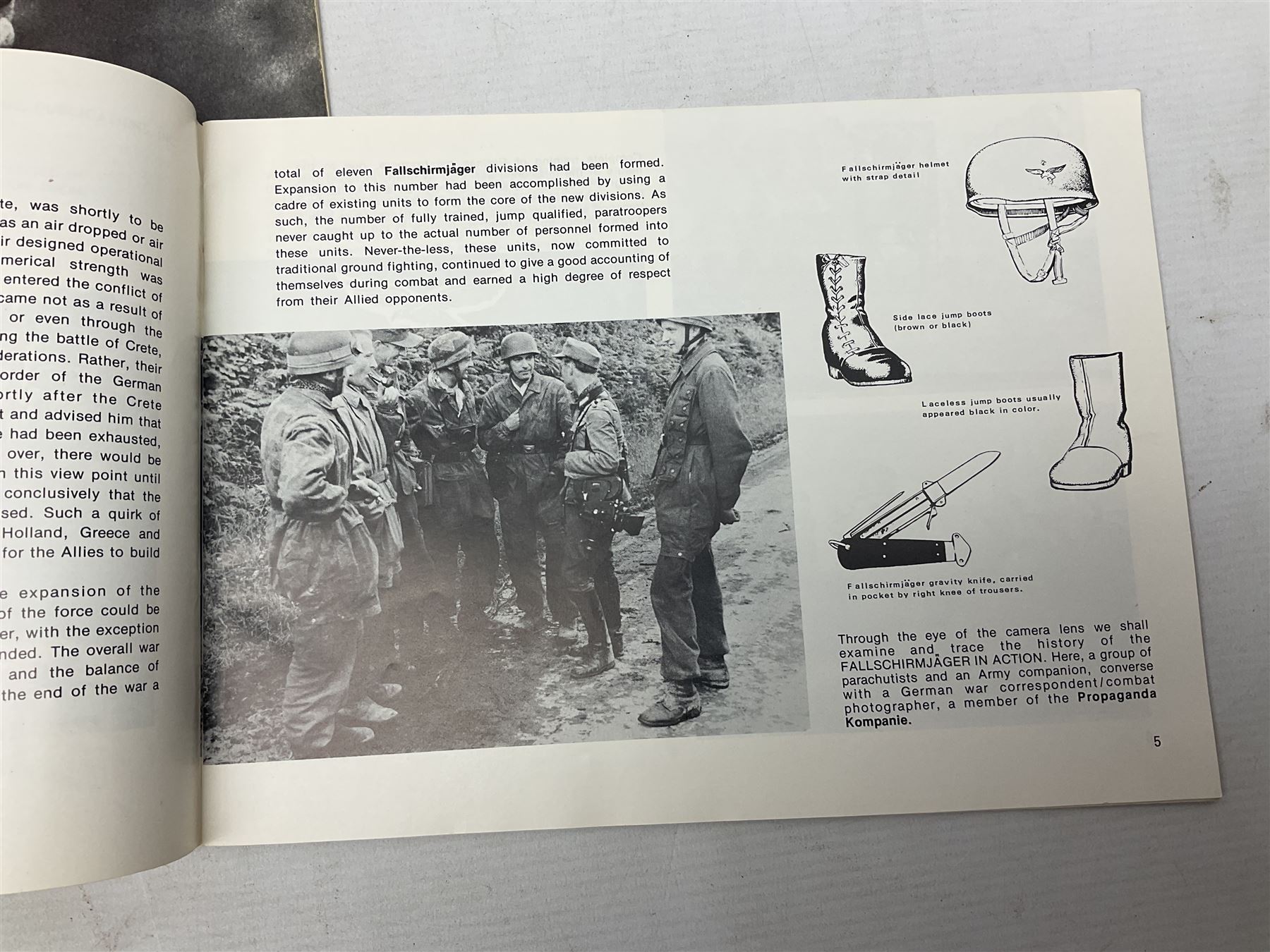 Adolf Hitler, Bilder aus dem Leben des Fuhrers [Pictures from the Life of the Fuhrer], Herausgegeben vom Cigaretten / Bilderdienst, Hamburg / Bahrenfeld, 1936, an album of two hundred tipped-in cards bearing photographs by Heinrich Hoffman, originally collected with cigarettes, 31 cm x 24 cm; together with a Waffen-SS book 'Wenn alle Bruder schweigen'; Hamburg 1939-1945; and two other booklets