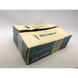 Aiwa AD-F990 Stereo Cassette Deck with original box