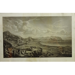  'Scarborough in the Season', 19th century print after John Bell printed and published October 1st 1870 by Oliver Sarony, Scarborough 57cm x 86cm    