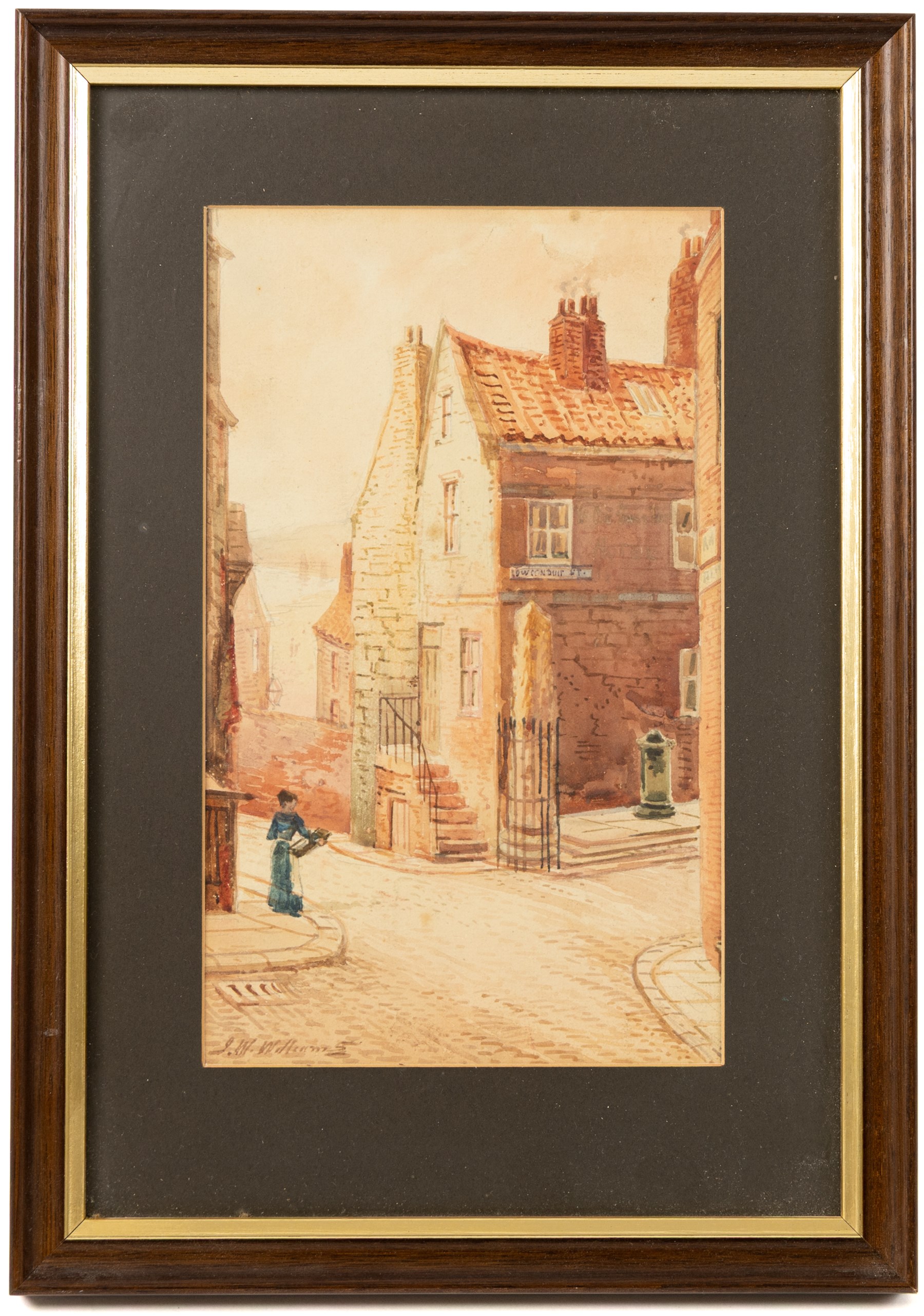 John Wynne Williams (British fl.1900-1920): The Three Mariners Inn, Low Conduit Street, Kind Richard III House, and two further Scarborough views, set of five watercolours signed max 25cm x 15cm (5)