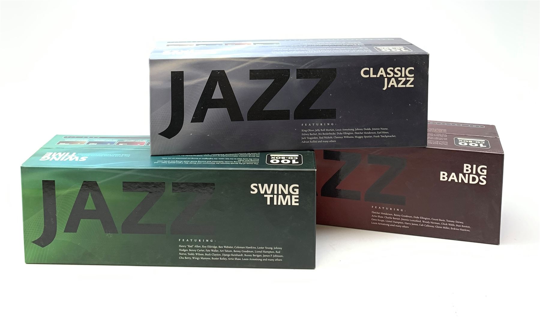 The Encyclopaedia of Jazz Three 100 CD box sets comprising Classic