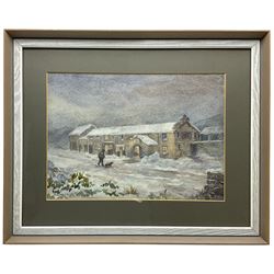 Lilian Eagle (British 20th century): 'Kirkstone Pass Inn', watercolour signed and dated 1978, labelled verso 26cm x 37cm
