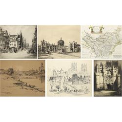 After Robert Morden (British 1650-1703): 'The County Palatine of Chester', hand coloured e...