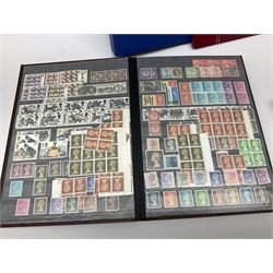 First day covers, PHQ cards and stamps, including small number of mint Queen Elizabeth II stamps, Elizabeth and Philip Diamond Wedding Anniversary 2007 Gibraltar two pound coin cover etc, in one box