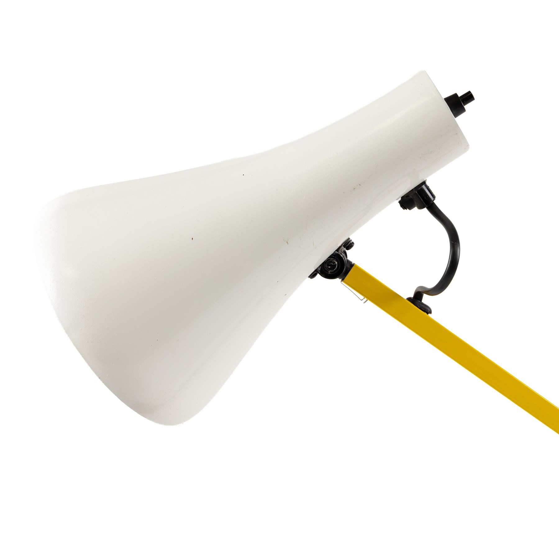 Anglepoise lamp in white, red, yellow and green, H74cm