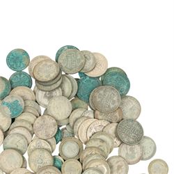 Great British and World coins, including approximately 40 grams of Australian silver coins, and numerous further British pre-decimal coins