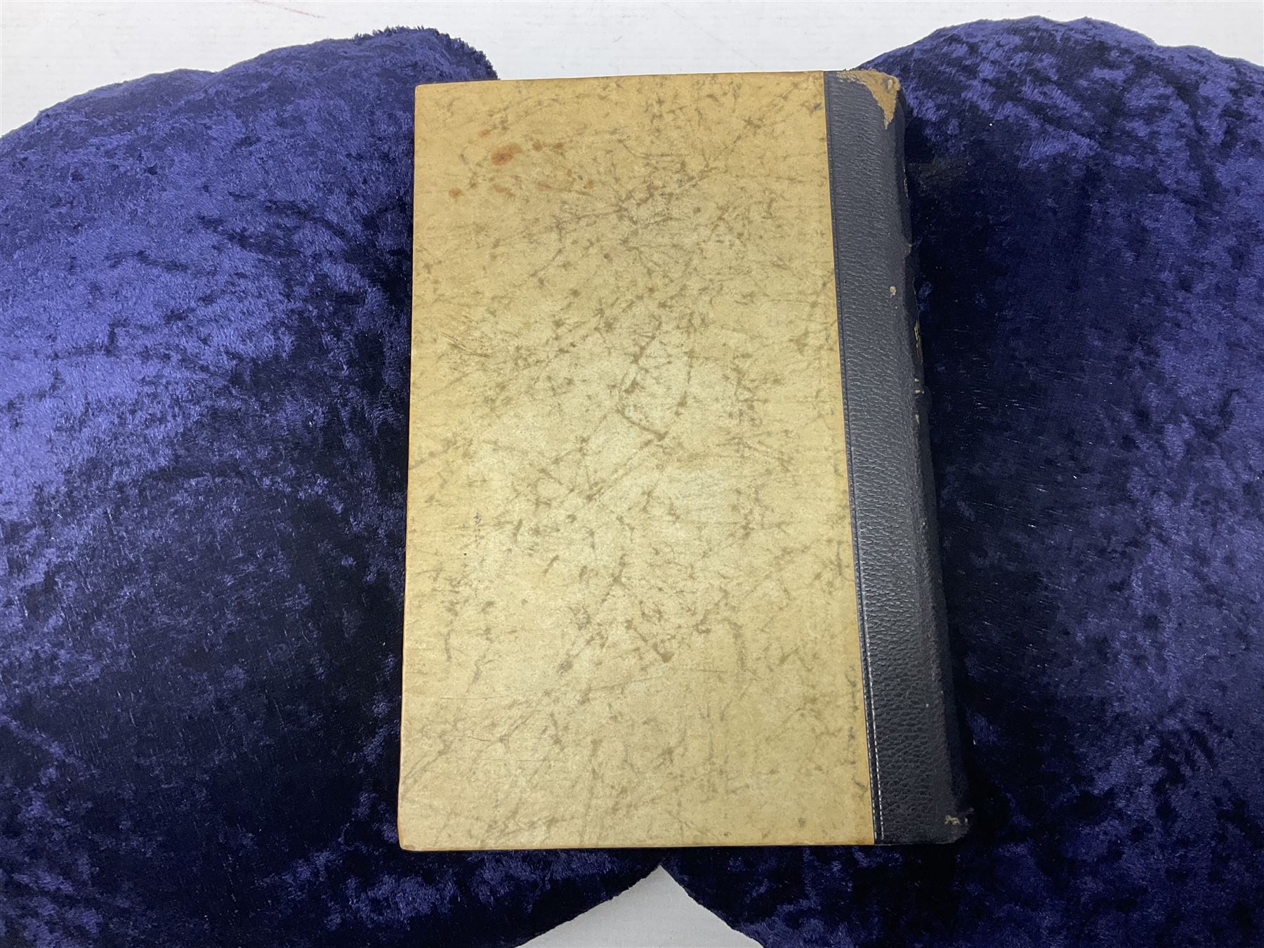 Hitler Adolf: Mein Kampf. 1938. Munich. German text. Quarter leather binding with gilt spine.
