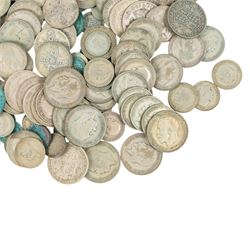 Great British and World coins, including approximately 40 grams of Australian silver coins, and numerous further British pre-decimal coins