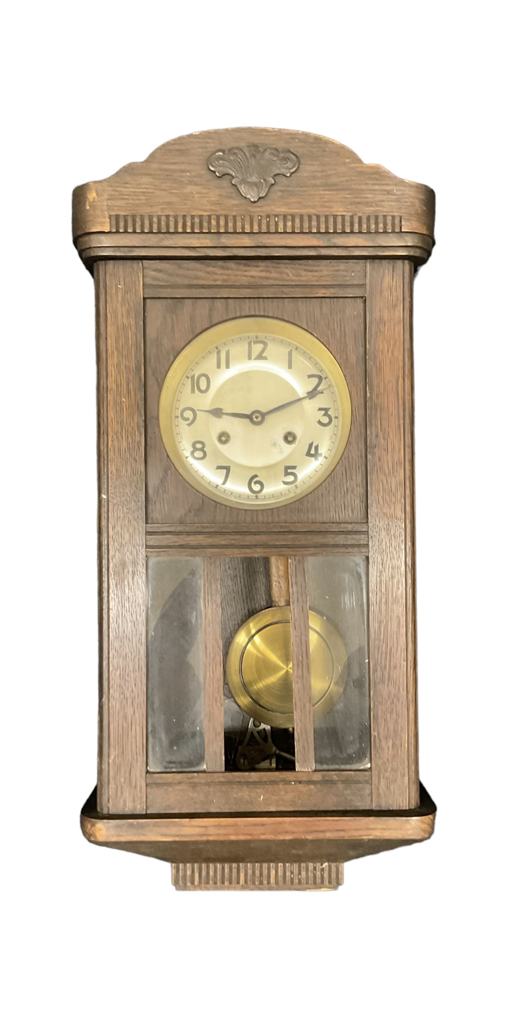 Four 20th century wall clocks