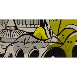  Roy Lichtenstein (American 1923-1997): 'Art in America', hard cover, Vol. 52, No. Two April 1964, signed in felt tip pen by Roy Lichtenstein 31cm x 23cm   