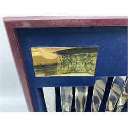 Viners 'The Parish Collection' 58 piece canteen of silver-plated cutlery in wood case