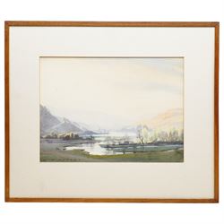 William Heaton Cooper RI (British 1903-1995): Coniston Water - Lake District, watercolour signed 28cm x 38cm