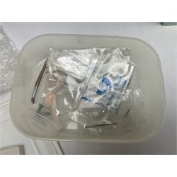 Seven Lladro flowers, comprising Japanese Camelia on base no 5181, Yellow Begonia on base no 5186, Miniature Begonia on base no 5188, Chrysanthemum on base no 5189, California Poppy no 5190.B, Miniature Begonia 5188.B and White Carnation no 5184.B, together with Lladro Spanish Joining pack with 17616 Winter Bell, Additional Lladro parasols and flowers etc 