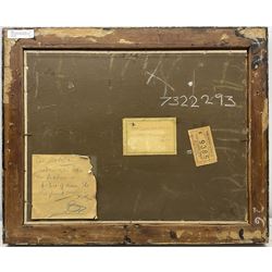 Joseph Appleyard (British 1908-1960): 'Seacroft Mill near Leeds', oil on canvas board signed, original title label verso 34cm x 44cm 