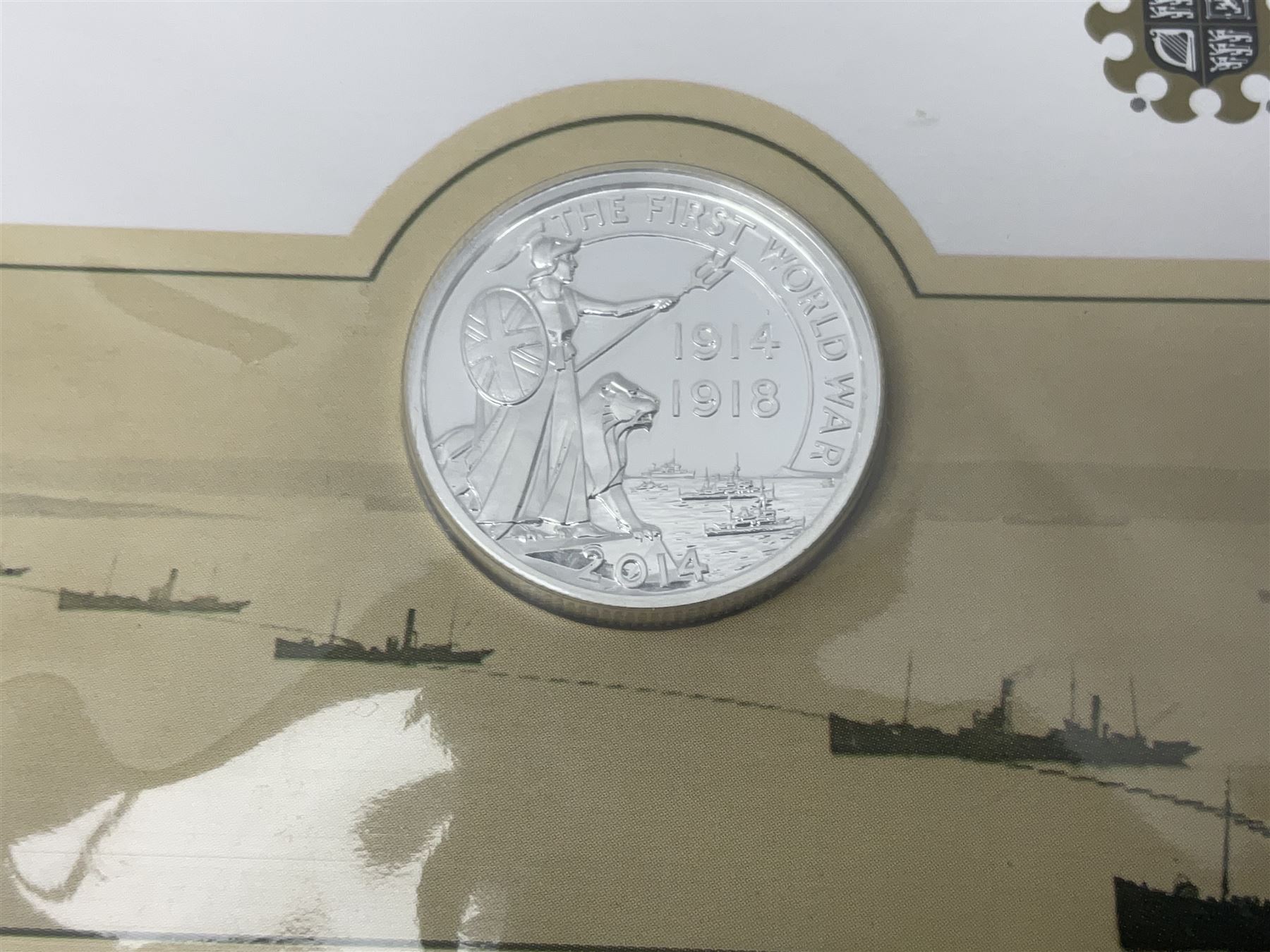 Five The Royal Mint United Kingdom fine silver twenty pound coins, dated 2013 'A Timeless First', 2014 'Outbreak', 2015 'The Longest Reigning Monarch', 2016 'The 90th Birthday of Her Majesty The Queen' and 2016 'Pride of Wales', each housed on card (5)