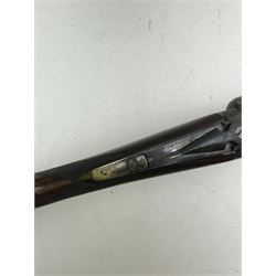 SHOTGUN CERTIFICATE REQUIRED – Spanish AYA 12-bore double trigger side-by-side double barrel boxlock ejector shotgun, 71cm(28