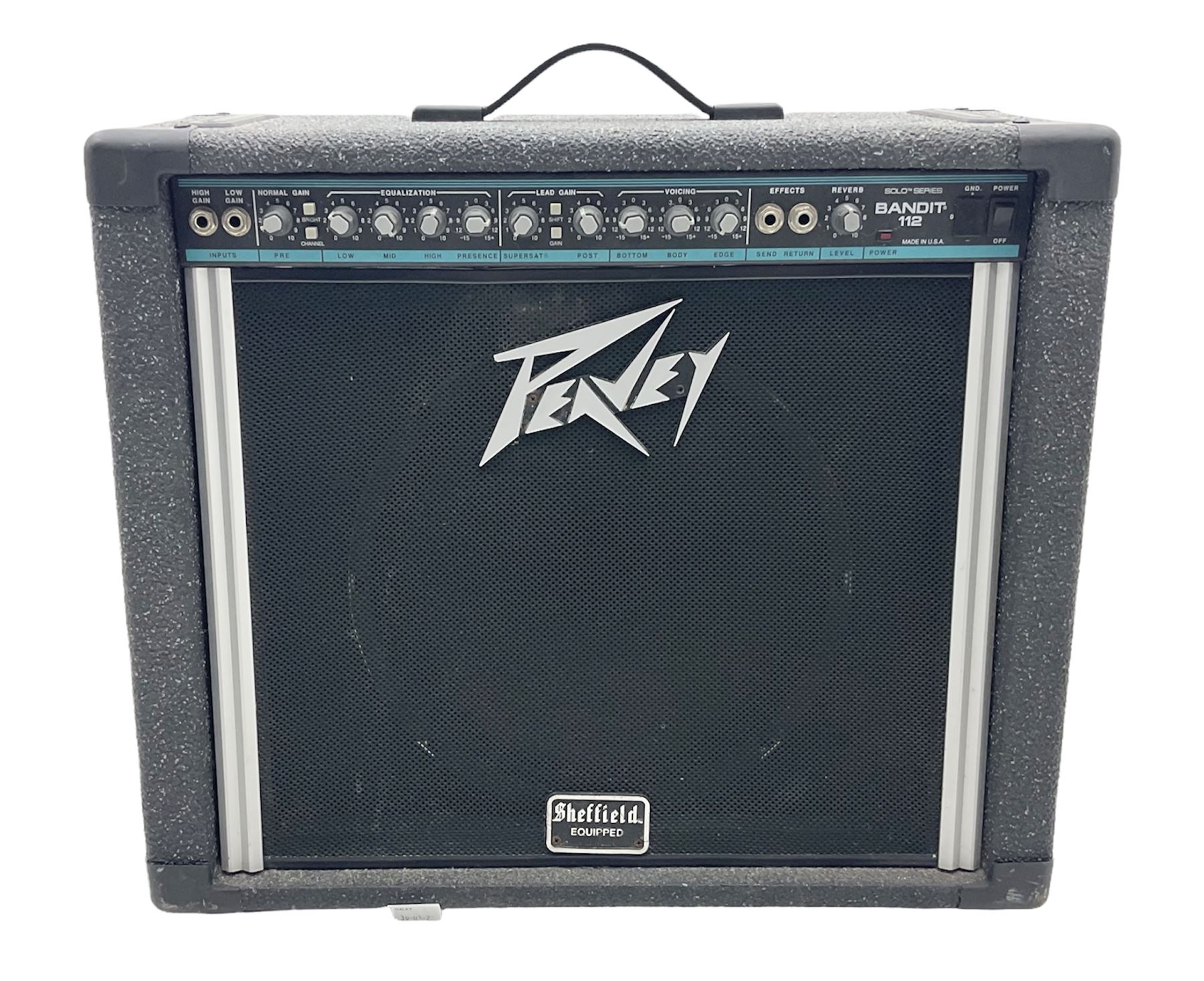 Peavey Bandit 112 amplifier, serial no. 00-06644484, L55cm