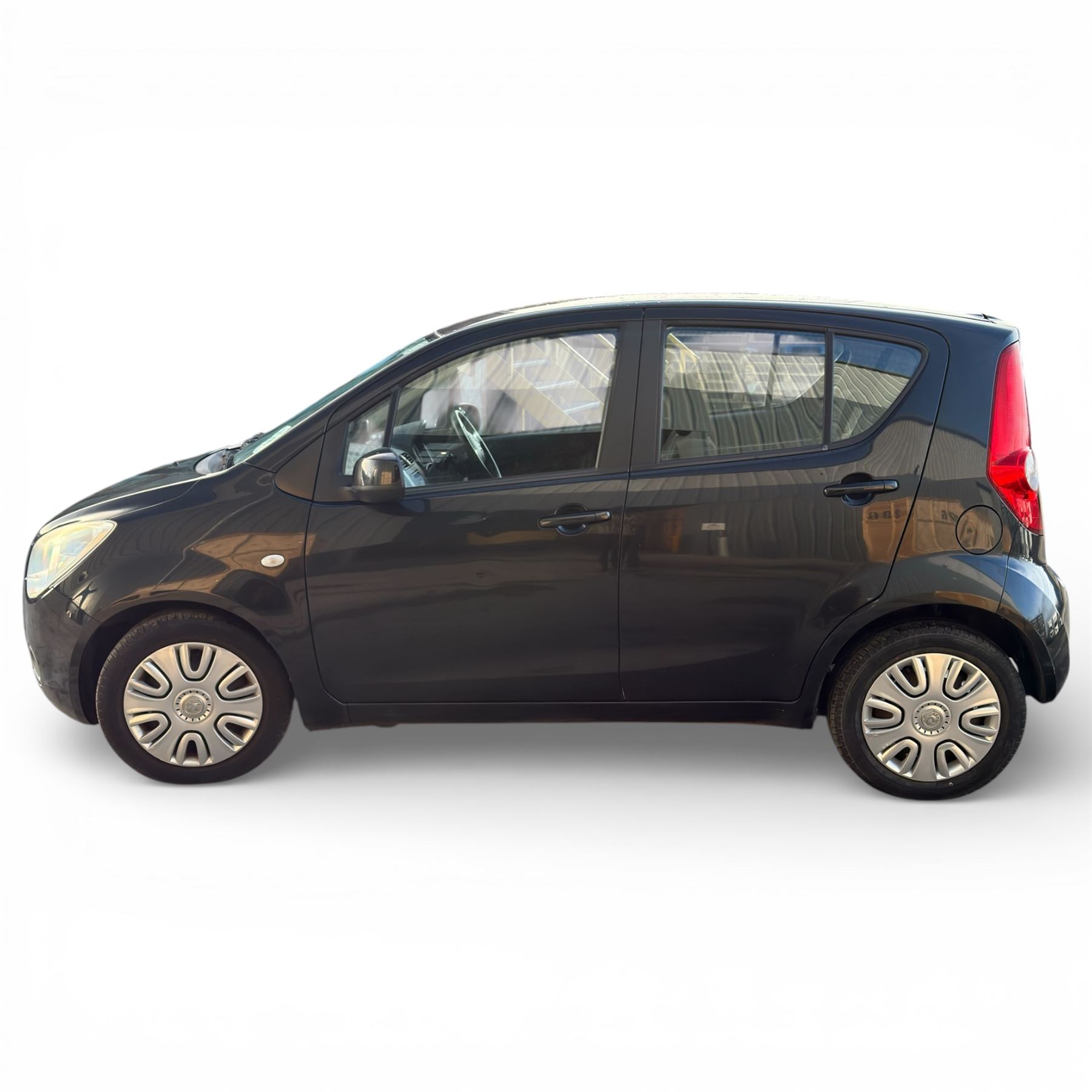 VAUXHALL AGILA HATCHBACK - 1.2 VVT ecoFLEX S 5dr, 2013, Black, Manual, 37600 Miles, (NU13 UPS)