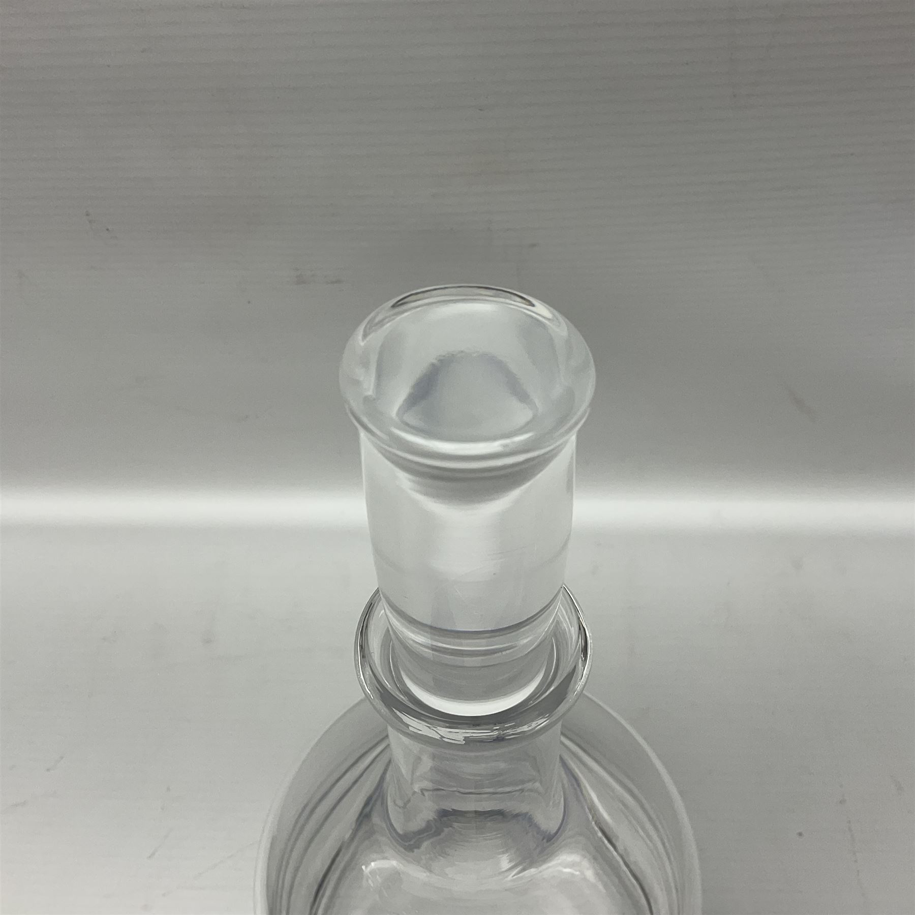 Dartington Crystal decanter, Caithness glass vase and a FM Ronneby glass fish