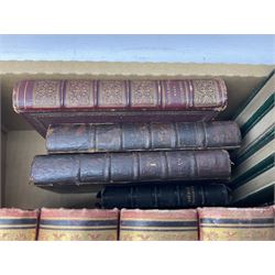 five volumes of Goethes Werke, together with other books to include, Jaufry the Knight, four volumes of The Works of Lord Byron, illustrated etc