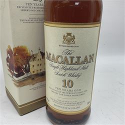 Macallan, 10 year old, single malt Scotch whisky, 700ml, 40% vol, boxed