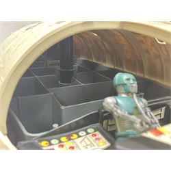 Star Wars - vintage vehicles comprising Rebel Armoured Snowspeeder and Tri-pod Laser Cannon; both boxed; Rebel Transport with 3 3/4