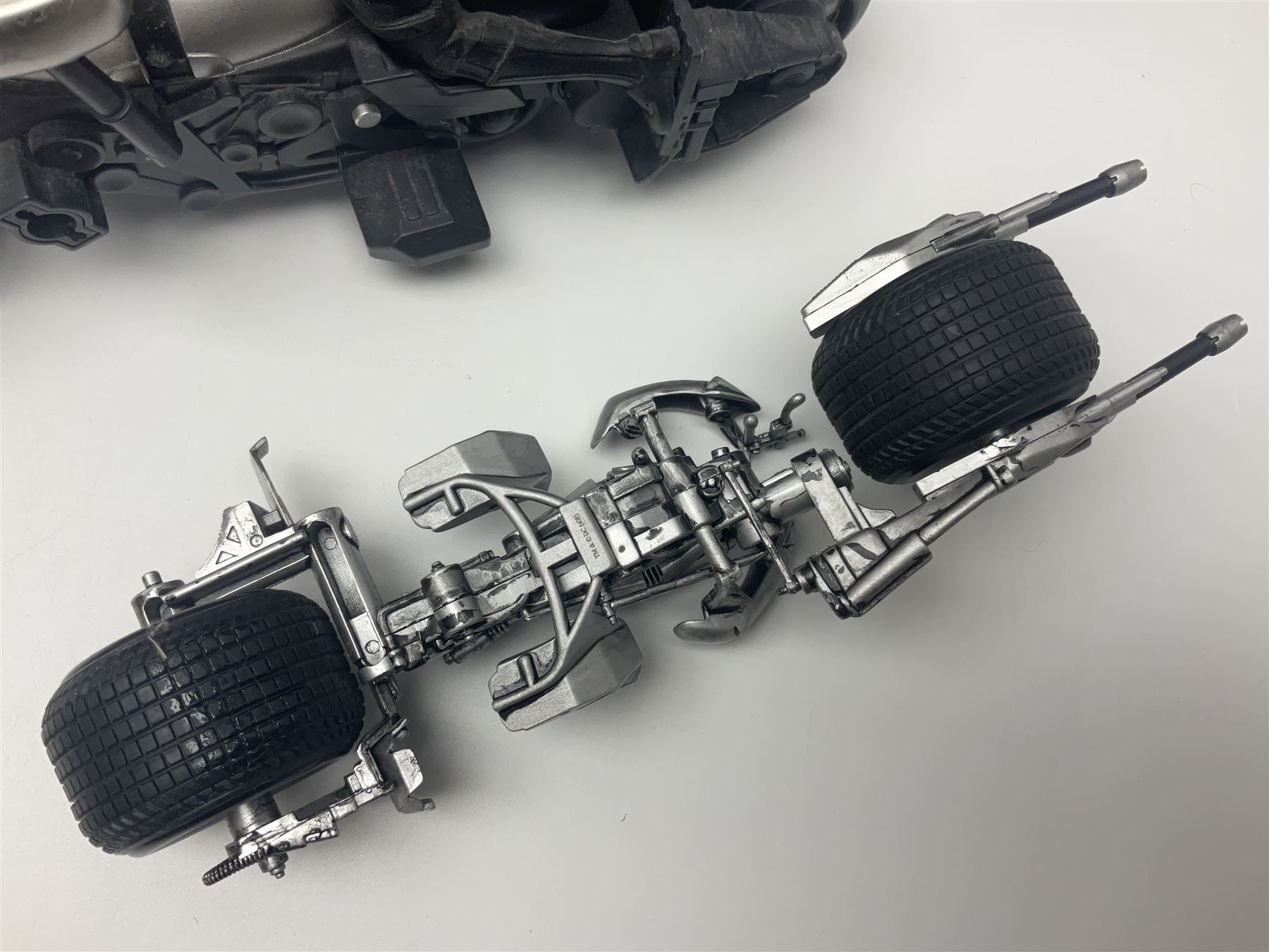 Eaglemoss Batman Universe Collector’s Bust ‘Rebirth Cowl’ with ten further Batman boxed and loose vehicles, figures and collectables to include Metals Die-Cast, Mattel, Hot Wheels etc, in two boxes