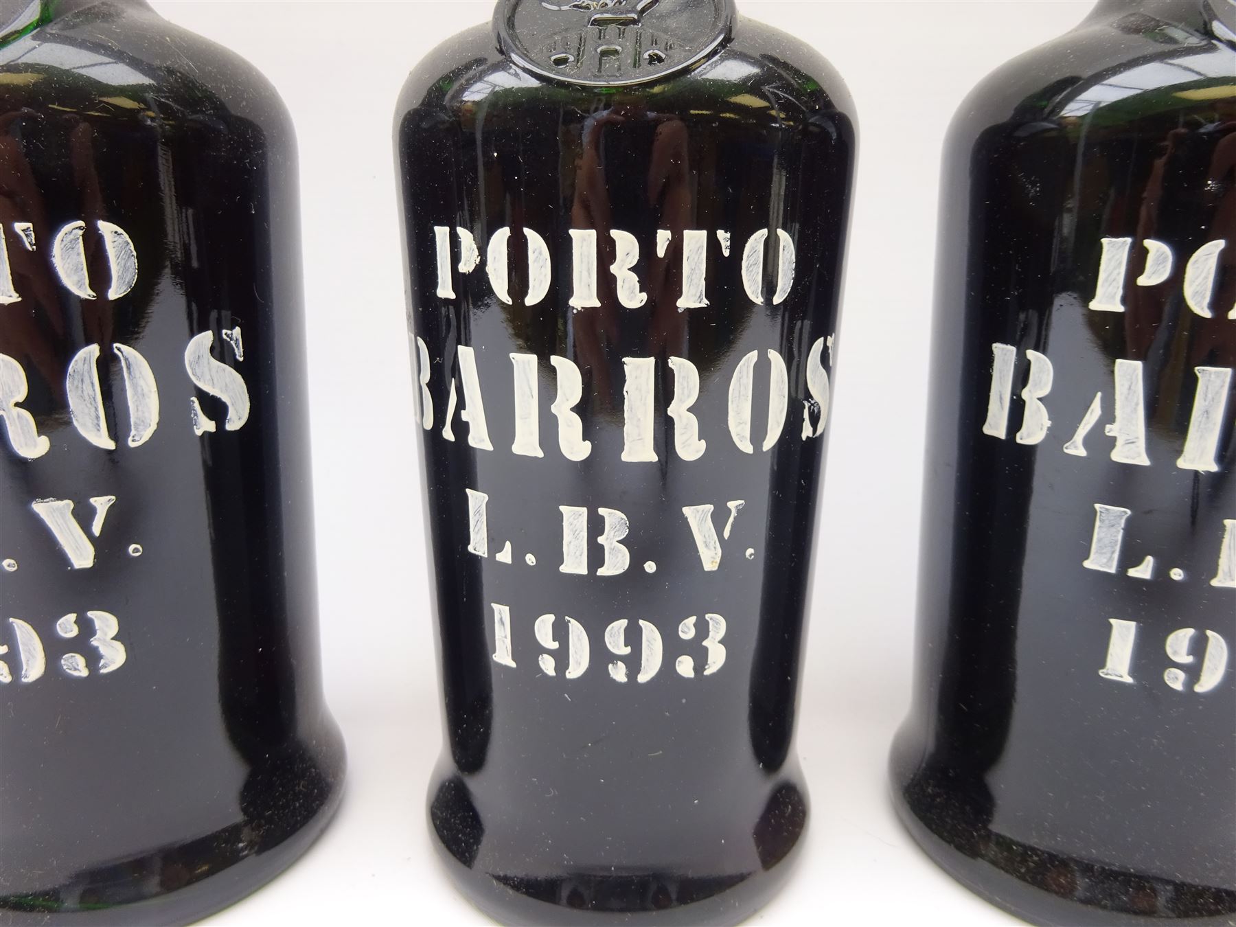 Porto Barros L.B.V. 1993 port, 75cl, 20%vol, four bottles