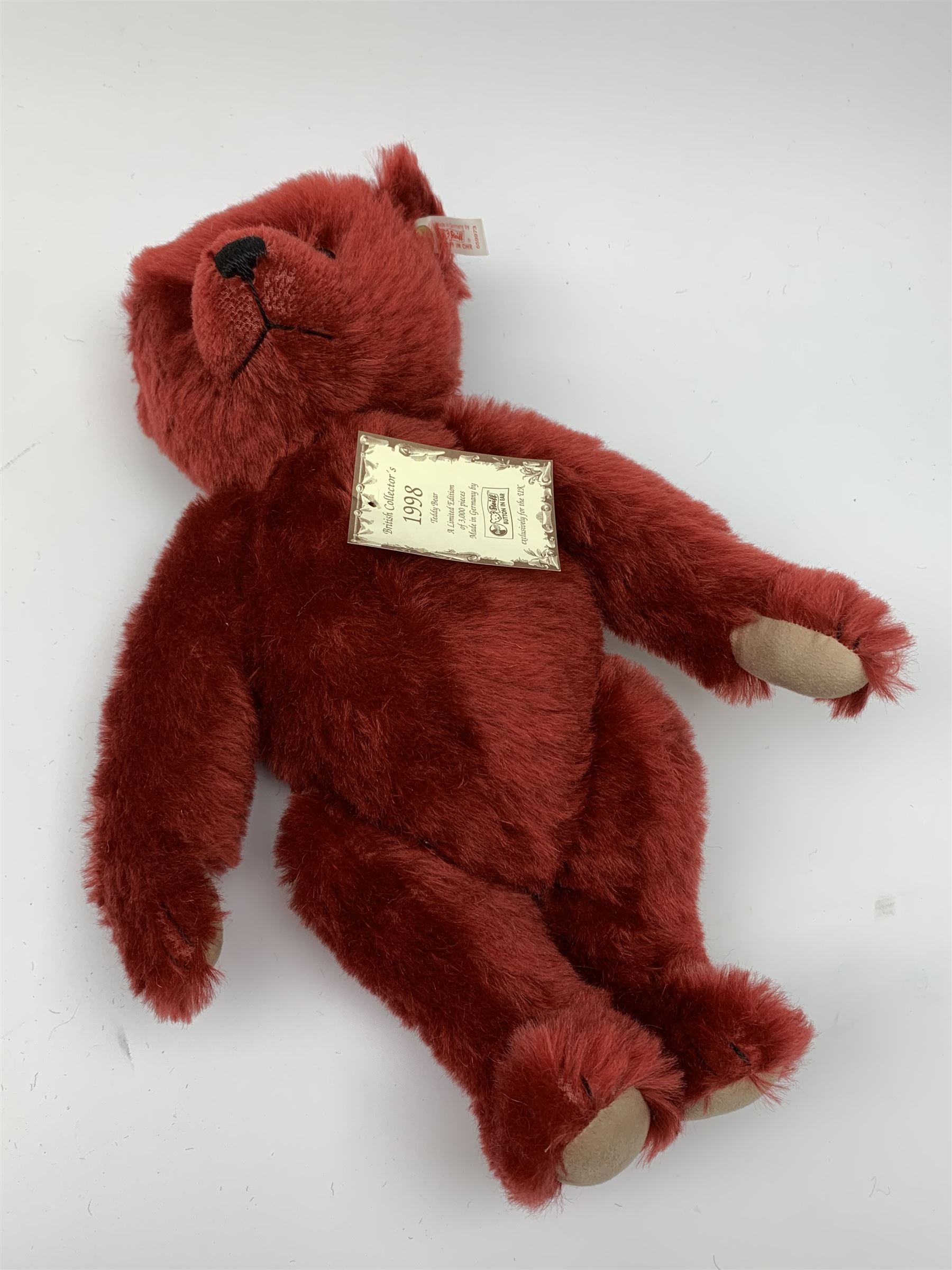 Steiff limited edition 'British Collector's 1998 Teddy Bear' in