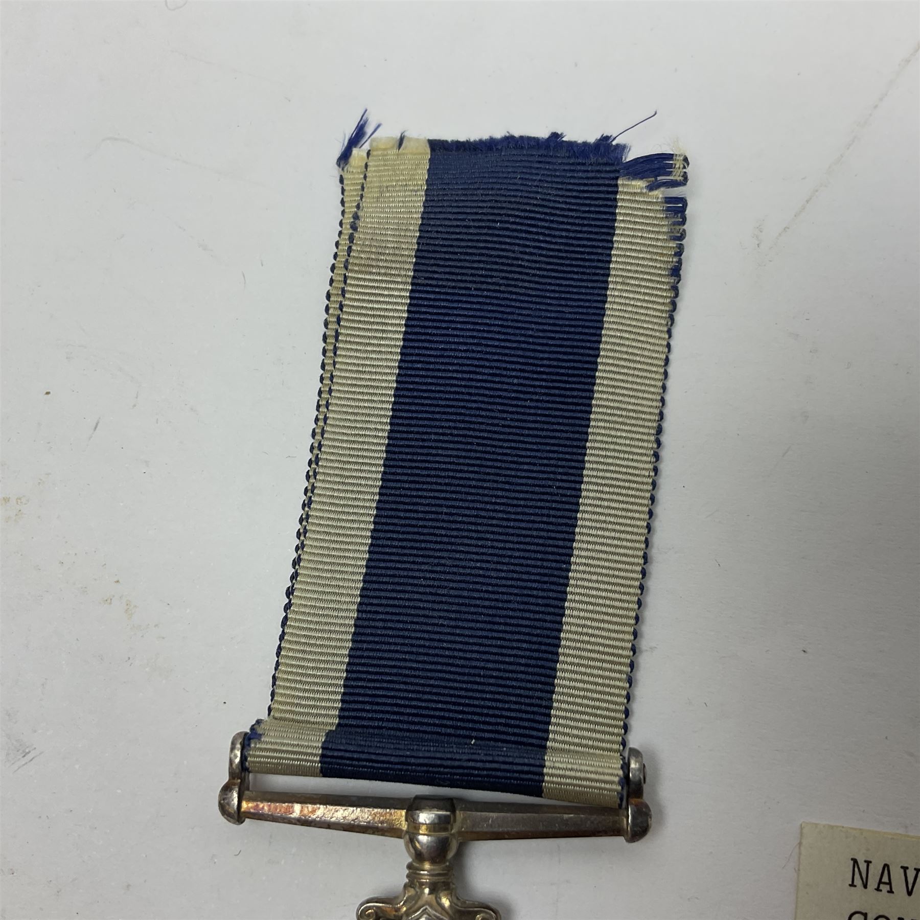 George V Naval Long Service and Good Conduct Medal awarded to K19570 J.L. Honeysett L. Sto. H.M.S. Royal Oak; and George V Territorial Force Efficiency Medal awarded to 312762 Ftr. S/Sjt. D. Newton R.G.A.; both with ribbons (2)