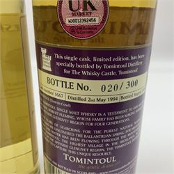 Bowmore, 1999 The Golden Cask Single Malt Scotch Whisky, 70cl 60% vol and Tomintoul 14 year Single Malt Whisky, 70cl 46% vol