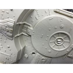 Star wars - Kenner Millenium Falcon spaceship with De Agostini boxed smaller model; X-Wing Fighter; and three story books on the original trilogy of films; together with other TV/Film related spacecraft; Mamod steam roller; assorted unboxed and playworn die-cast models etc