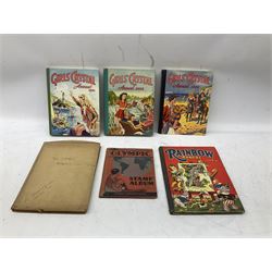 Collection of Vintage children's annuals, to include a number of Rupert the Bear examples dating from the 1940's, comprising 'The New Rupert Book' 1947, 'More Adventures of Rupert' 1947, 'A New Rupert Book' 1945, 'Rupert In More Adventures' 1944,  'More Rupert Adventures' 1943 and two examples of 'The Rupert Book' dated 1941 and 1948