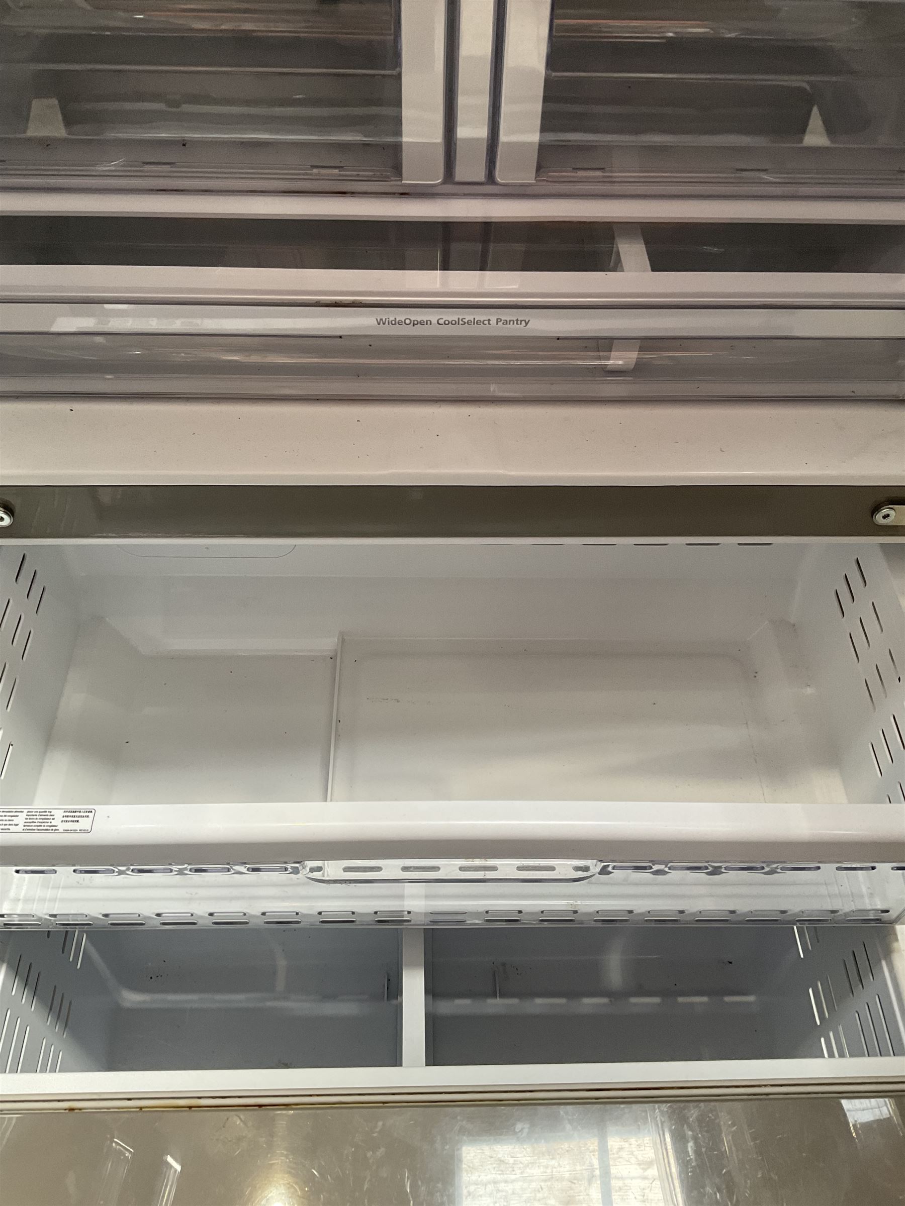 Samsung RFG23UERS American style fridge freezer with ice maker, humidity control and water dispenser  - THIS LOT IS TO BE COLLECTED BY APPOINTMENT FROM DUGGLEBY STORAGE, GREAT HILL, EASTFIELD, SCARBOROUGH, YO11 3TX