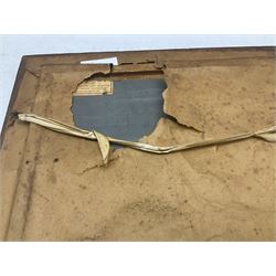 A R Skelton (British 19th/20th century): Low Tide at Sunset, oil on board signed 24cm x 28cm