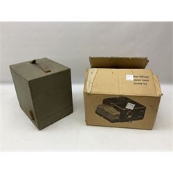 Boxed Zeiss Ikon compact projector, boxed, together with Eumig P8 Imperial projector in case